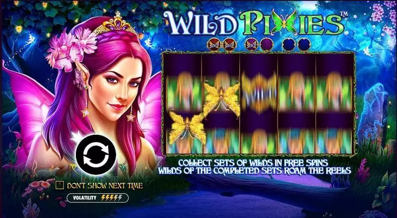 Info and Rules - Wild Pixies Pragmatic Play Slots Game