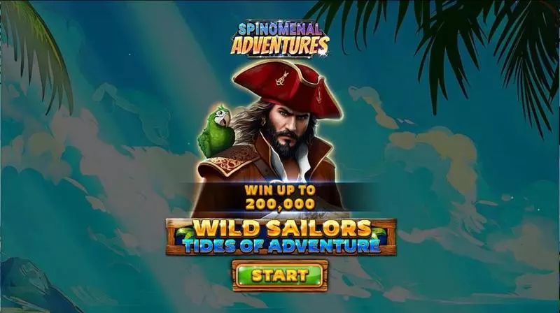 Introduction Screen - Wild Sailors – Tides Of Adventure Spinomenal Slots Game