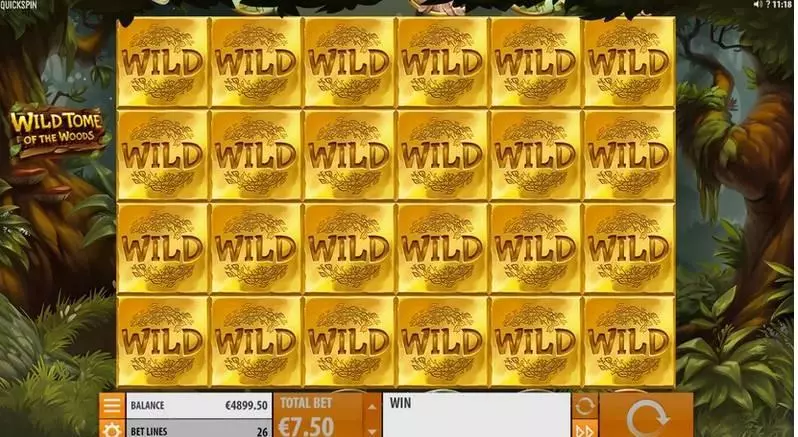 Bonus 1 - Wild Tome of the Woods Quickspin Slots Game