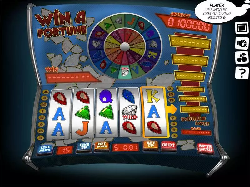 Main Screen Reels - Win a Fortune Slotland Software Slots Game