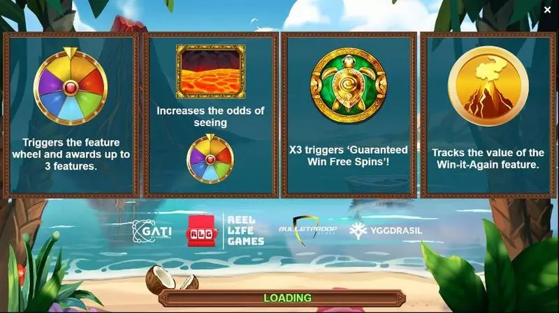 Info and Rules - Winfall in Paradise Reel Life Games Slots Game