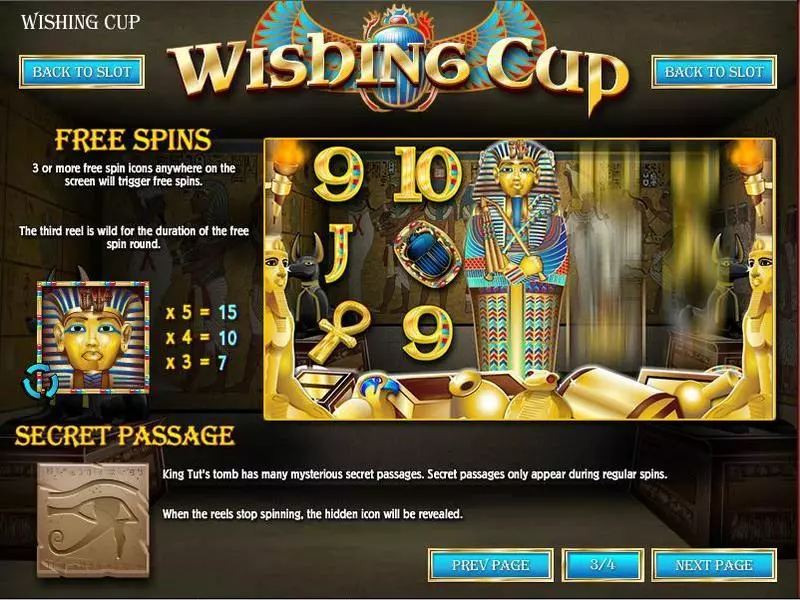 Info and Rules - Wishing Cup Rival Slots Game