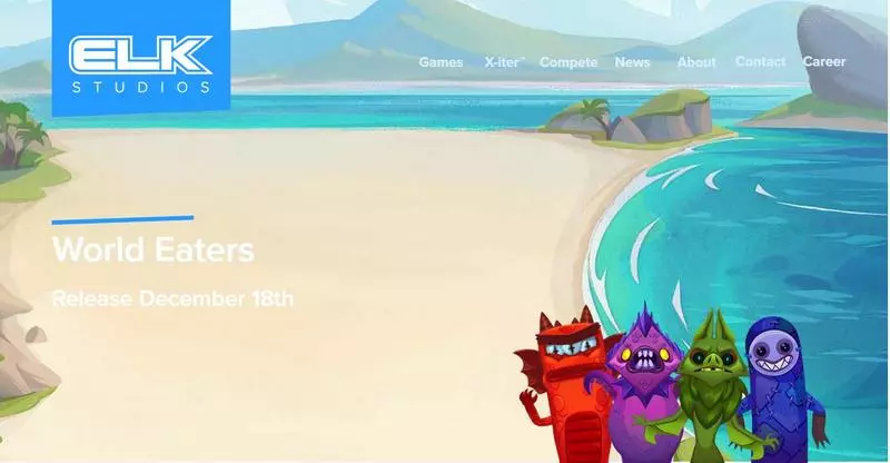 Introduction Screen - World Eaters Elk Studios Slots Game